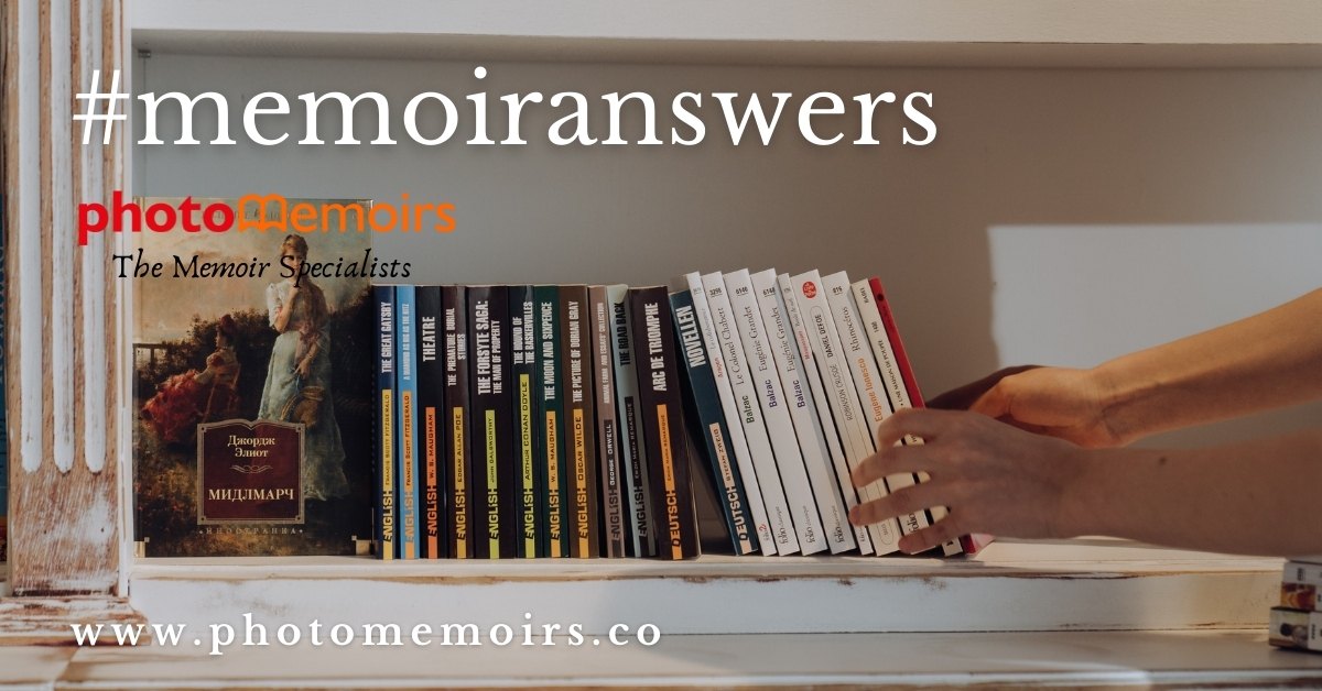 Memoir answers - help to write and publish memoirs