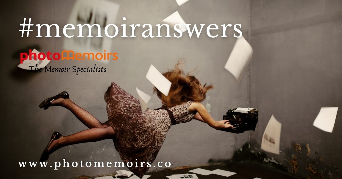 Memoir answers - help for writing a photo memoir