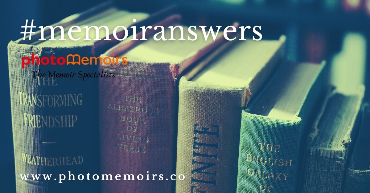 Memoir answers - help to write and publish memoirs